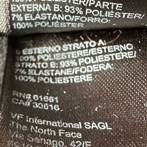 The North Face Summit Series 1/4 Zip Fleece Pullover Sweater Size Large - Black - Picture 5 of 5